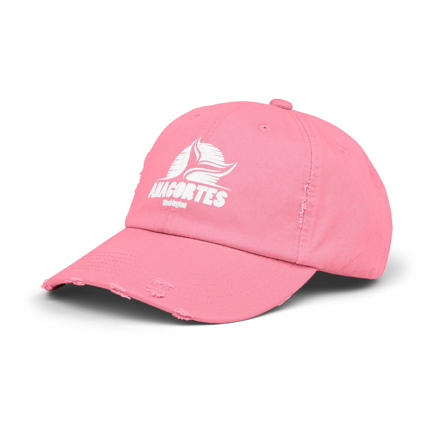 ANACORTES WHALE TAIL Unisex Distressed Cap