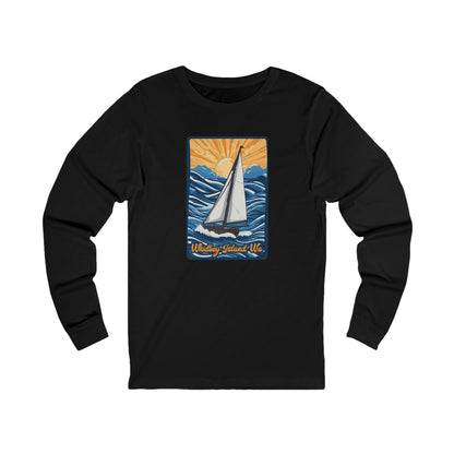 WHIDBEY ISLAND WA   Unisex Jersey Long Sleeve Tee