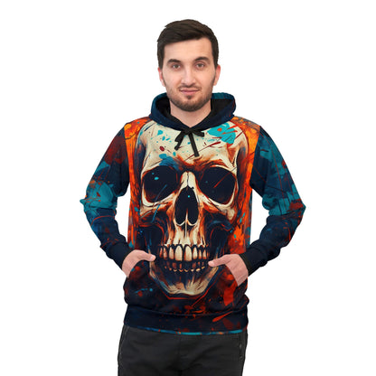 Splatter Skull Hoodie