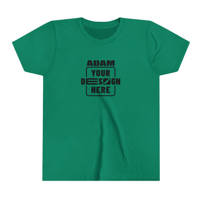 ADAM SAMPLE Youth Short Sleeve Tee - Bella+Canvas 3001Y