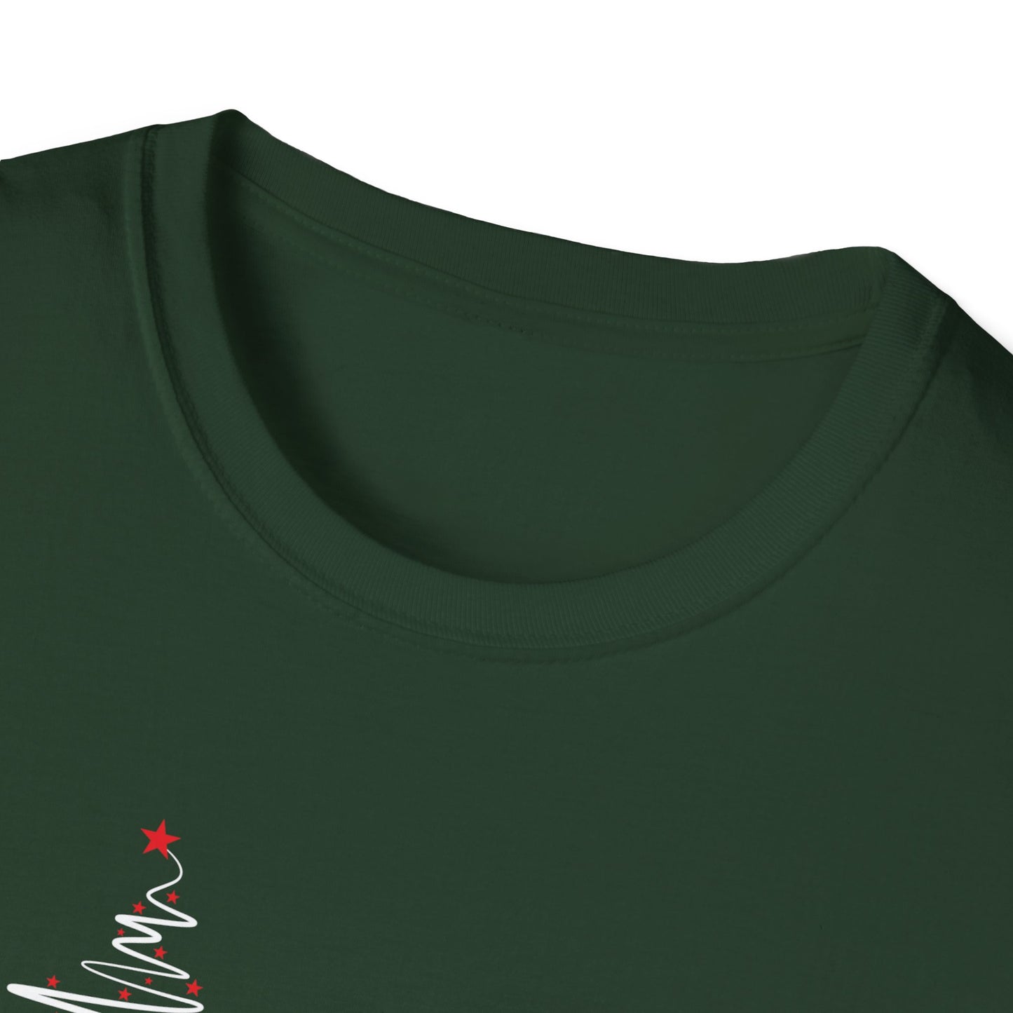 FAMILY CHRISTMAS 2024  TREE  Unisex Softstyle T-Shirt