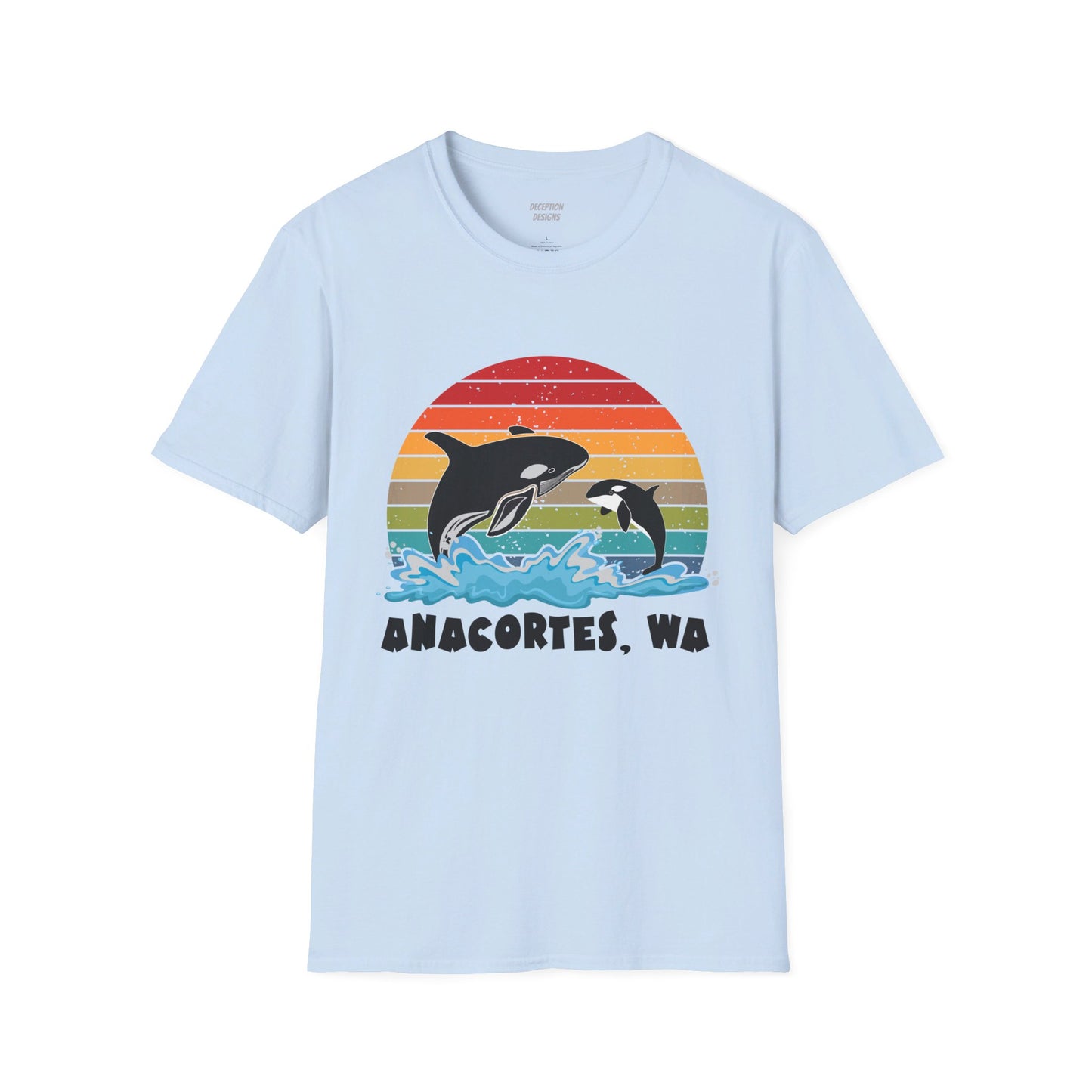 ORCAS ANACORTES   Unisex Softstyle T-Shirt