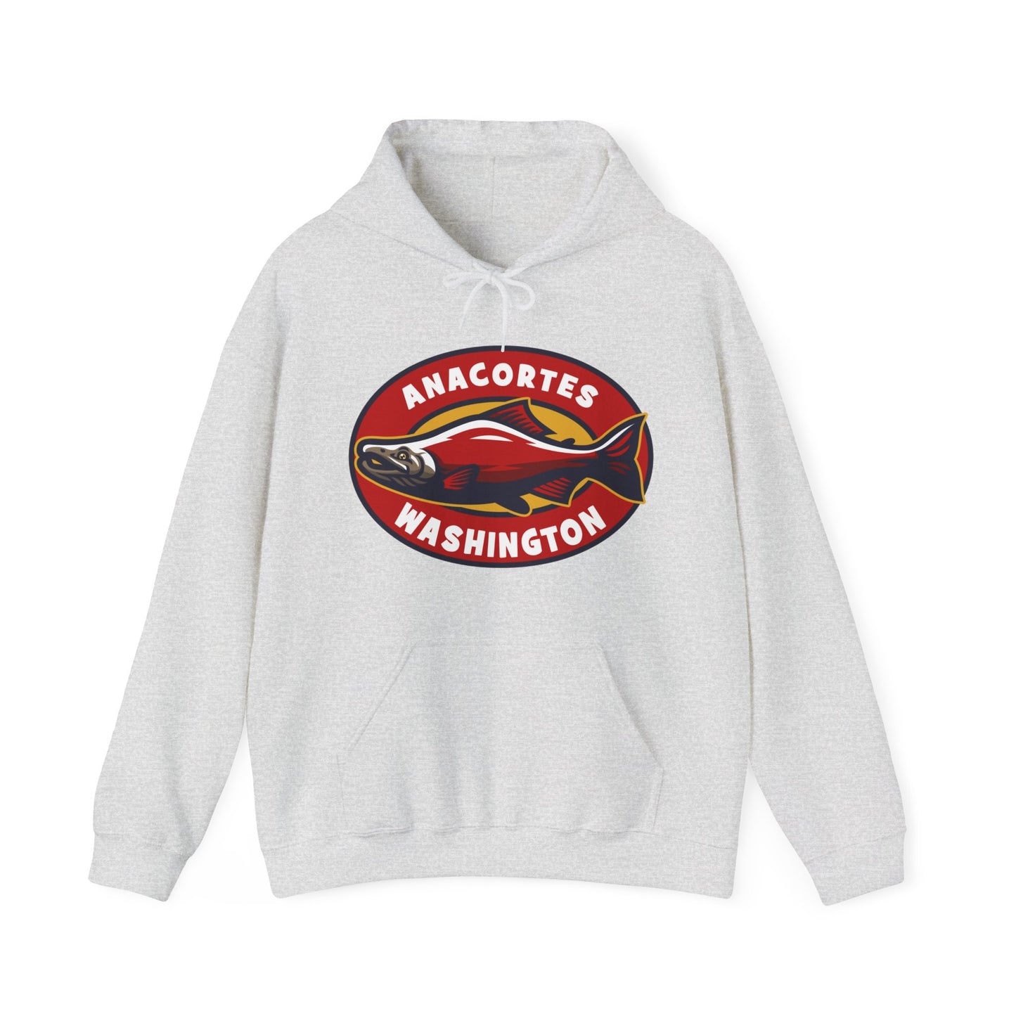 ANACORTES SALMON  Unisex Heavy Blend™ Hooded Sweatshirt