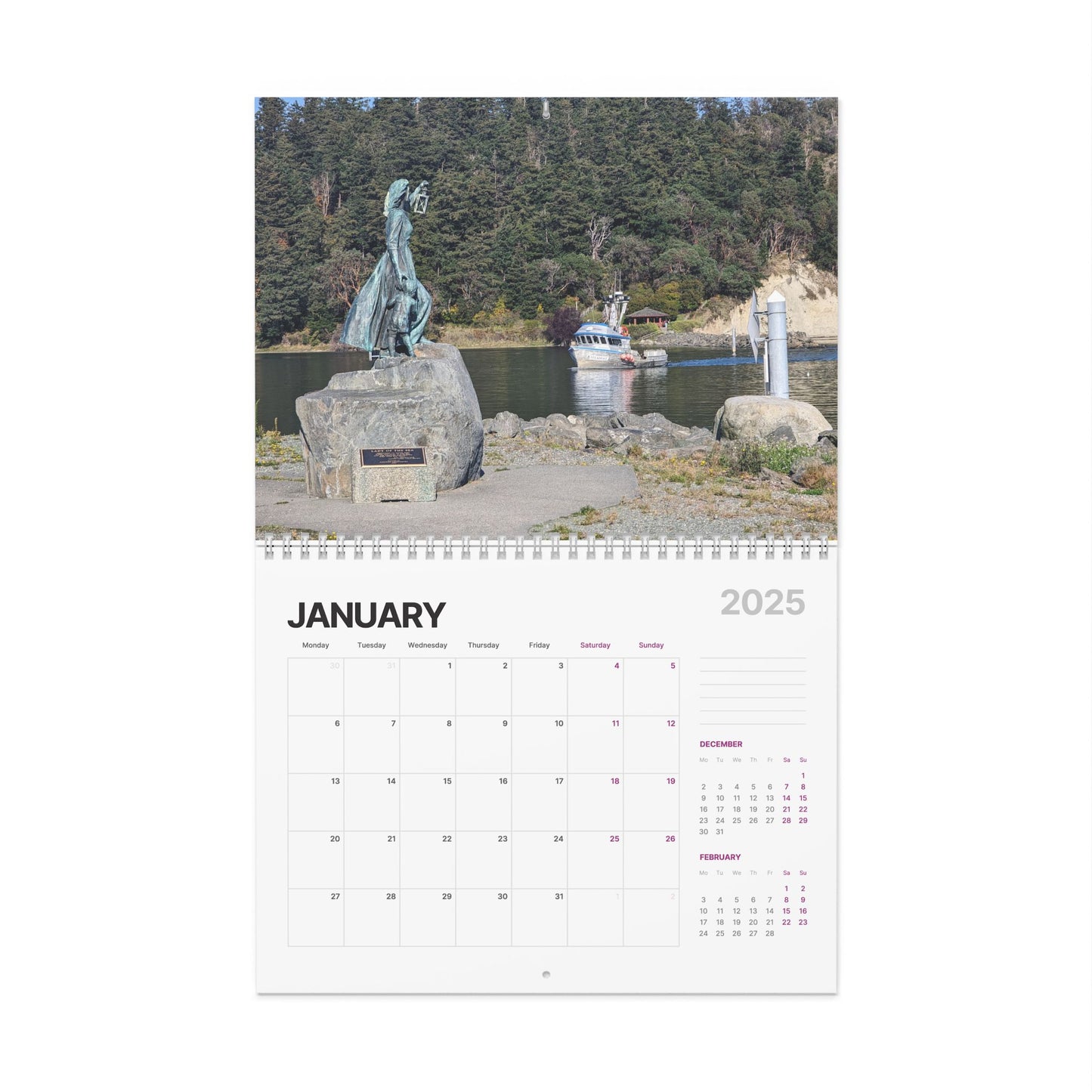 ANACORTES 2025 Calendar