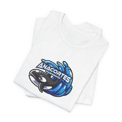 ANACORTES ORCA MASCOT Unisex Jersey Short Sleeve Tee