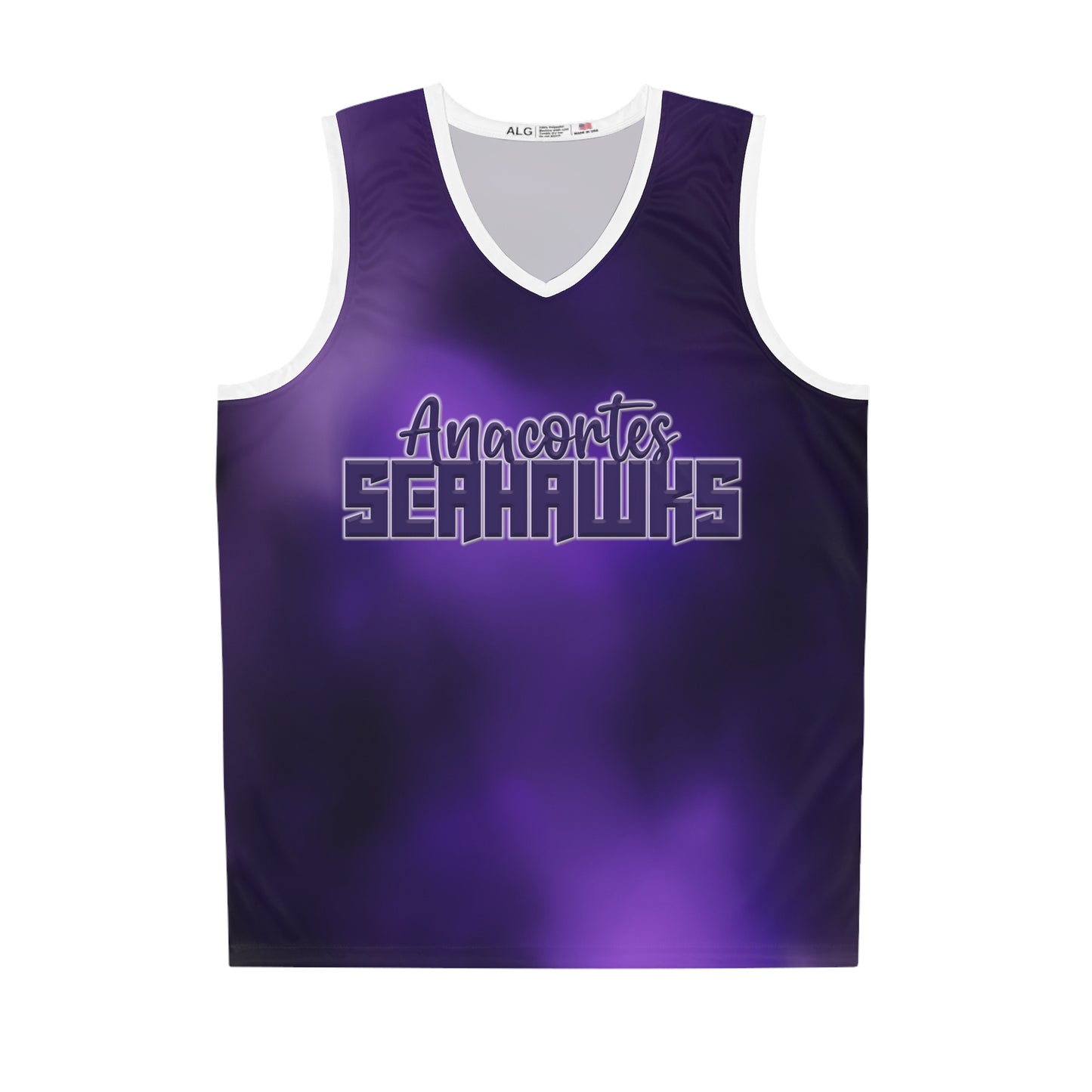 SEAHAWKS Smoke Basketball Jersey