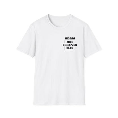 ADAM SAMPLE Unisex Softstyle T-Shirt - Gildan 64000