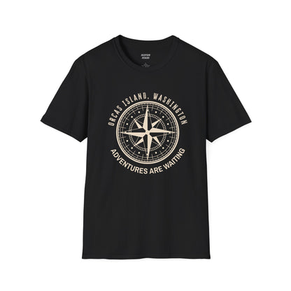 ORCAS ISLAND - Compass Unisex Softstyle T-Shirt