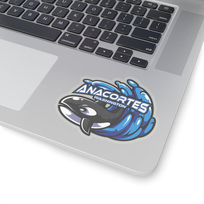 ANACORTES ORCA MASCOT  Sticker