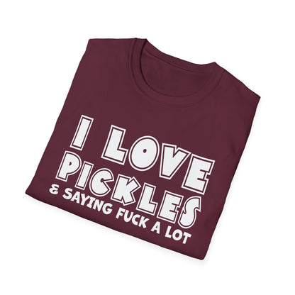 I LOVE PICKLES Unisex Softstyle T-Shirt