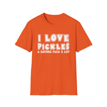 I LOVE PICKLES Unisex Softstyle T-Shirt