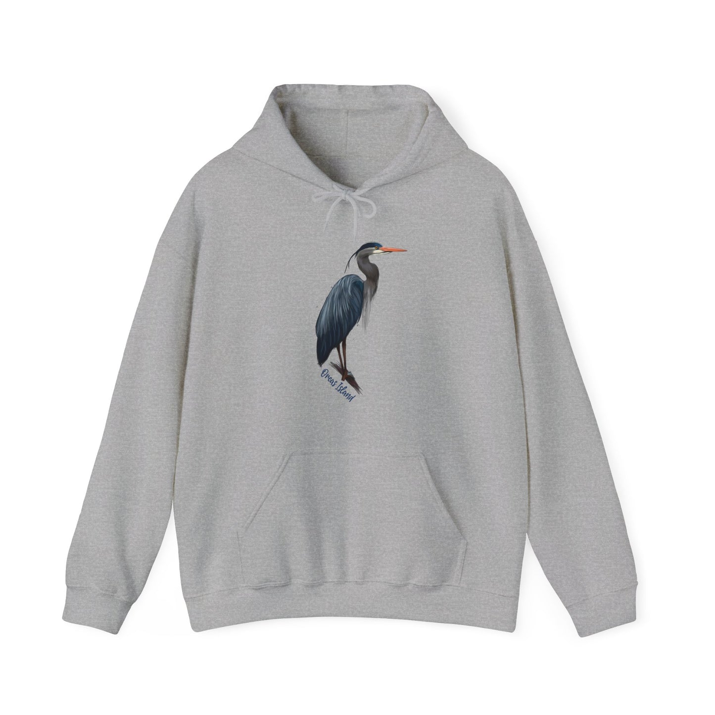 ORCAS ISLAND HERON Unisex Heavy Blend™ Hooded Sweatshirt