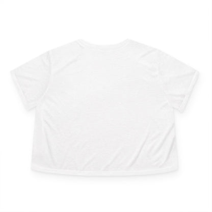 IO FITNESS  Women's Flowy Cropped Tee