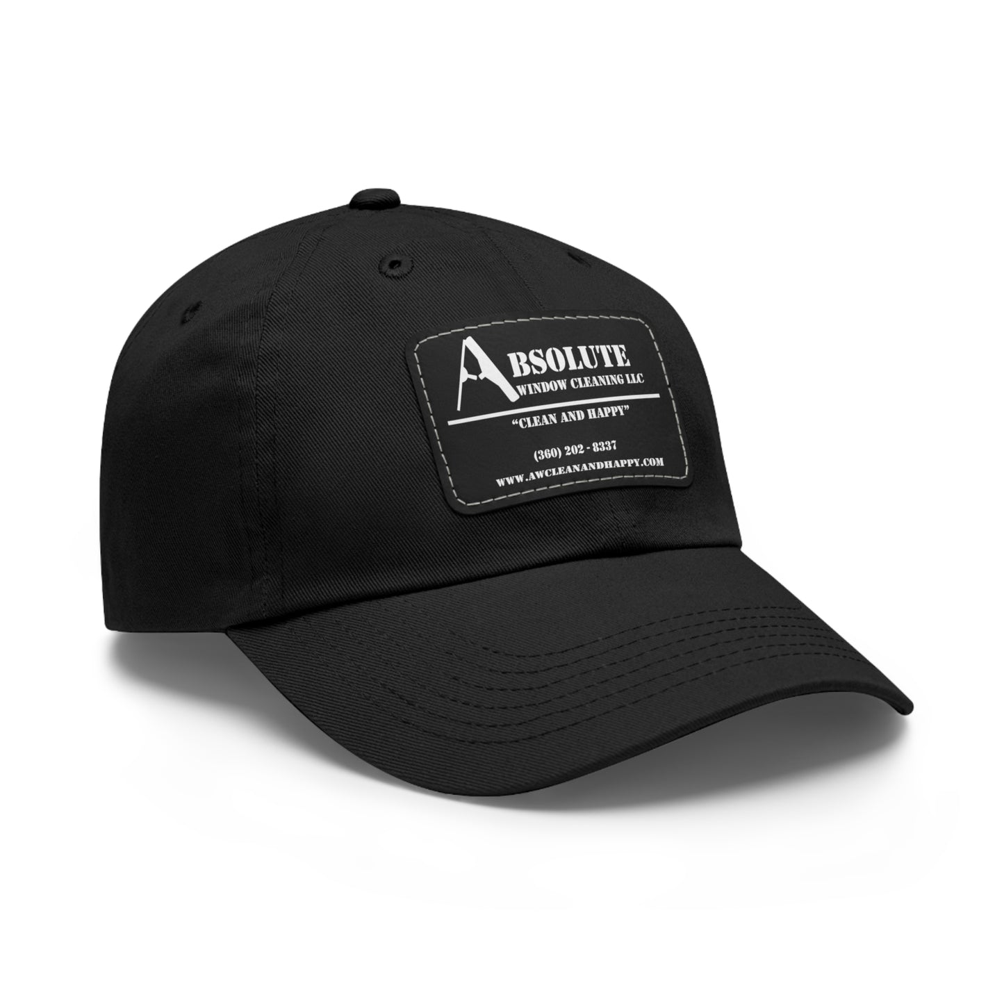 ABSOLUTE WINDOW Hat with Leather Patch