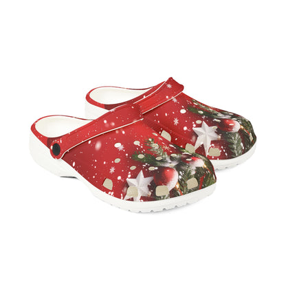 CHRISTMAS RED  Rubber Shoes