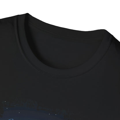 Whidbey Island Moon Night Unisex Softstyle T-Shirt