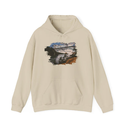 DECEPTION PASS BRIDGE - Unisex Heavy Blend™ Hooded Sweatshirt