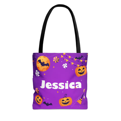 Halloween Tote Bag (Purple)