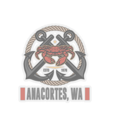 ANACORTES CRAB/ANCHOR Sticker