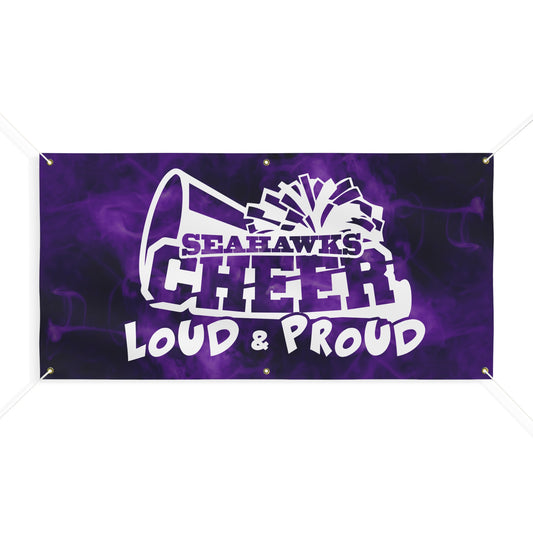 SEAHAWKS CHEER  Banner