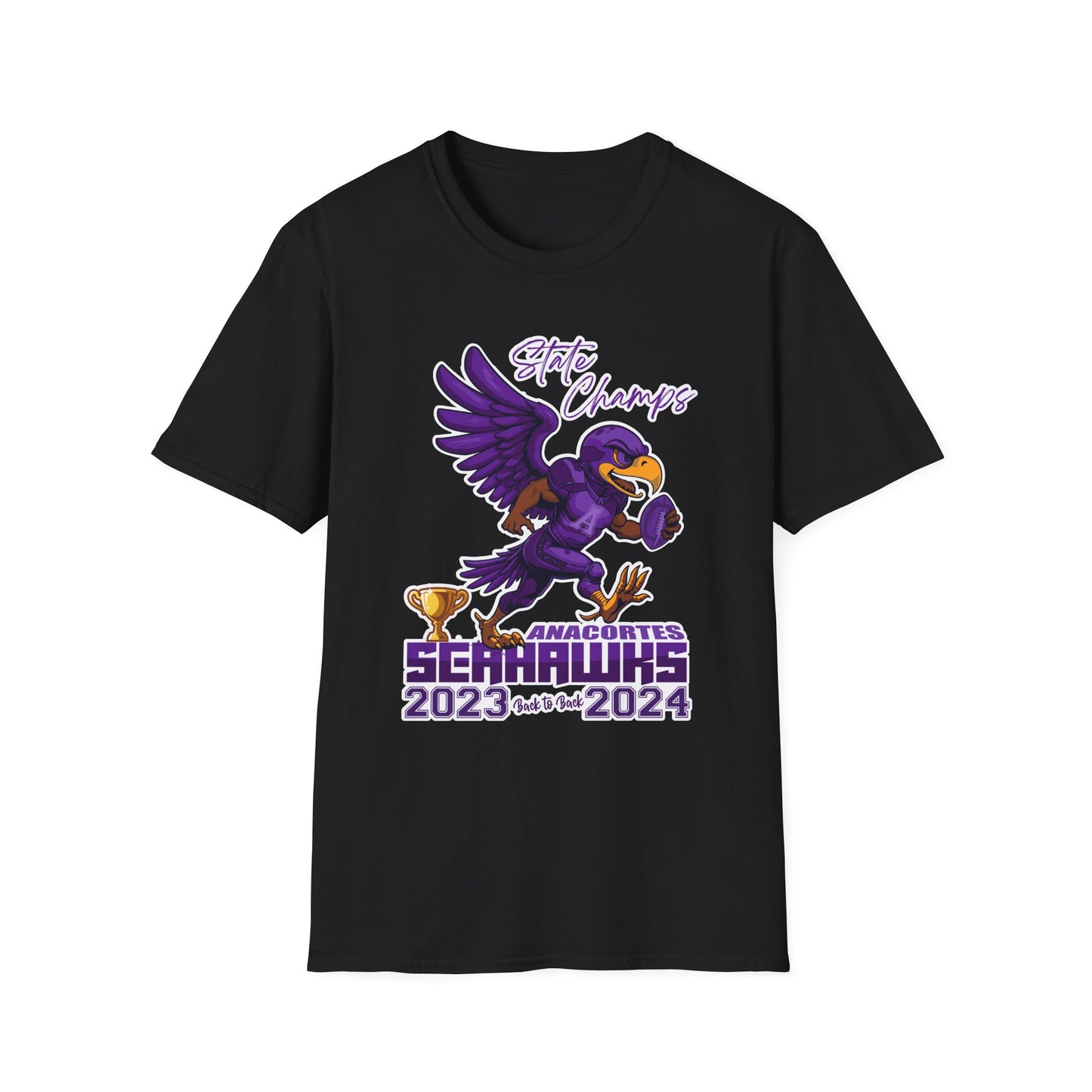 ANACORTES SEAHAWKS CHAMP Unisex Softstyle T-Shirt
