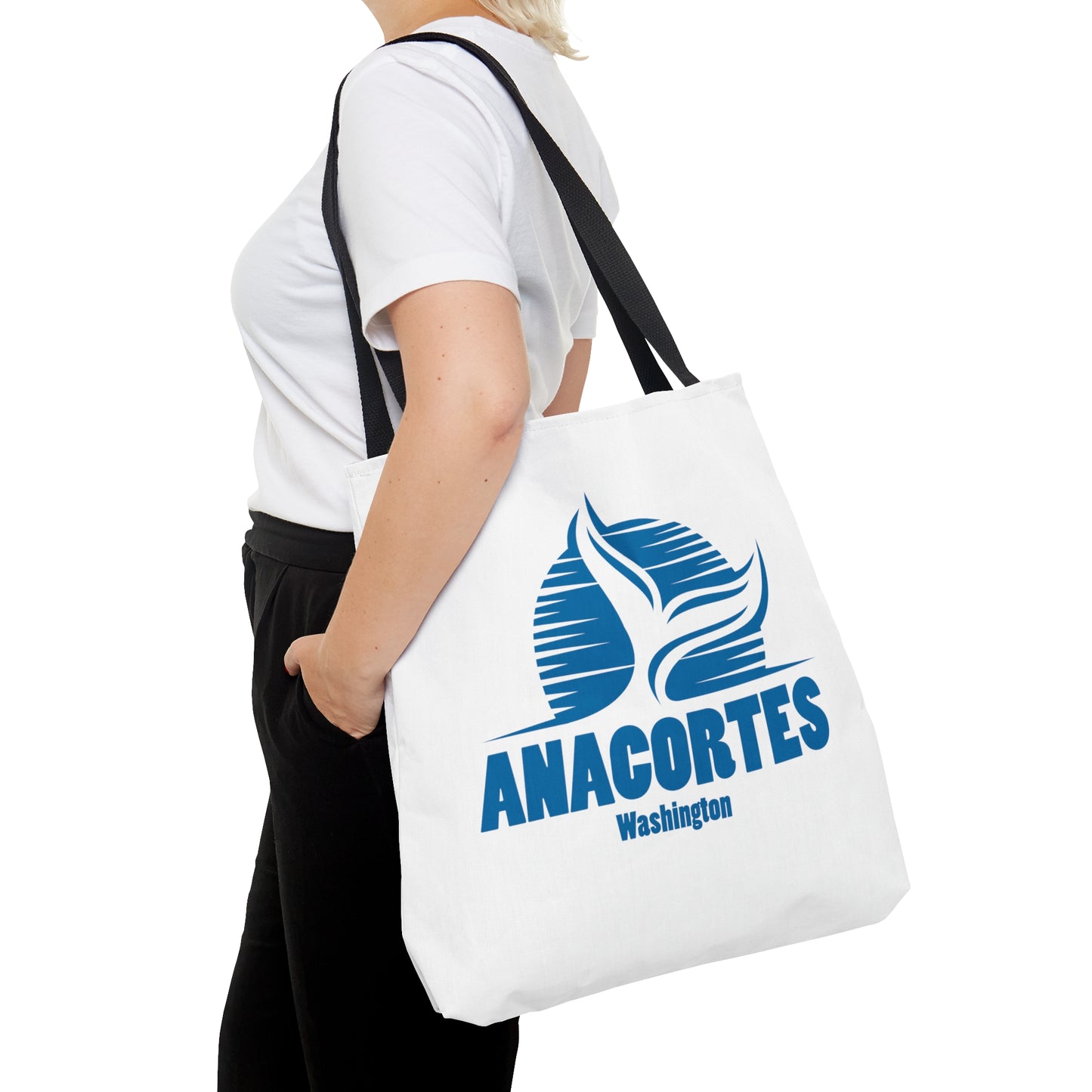 ANACORTES WHALE TAIL Tote Bag