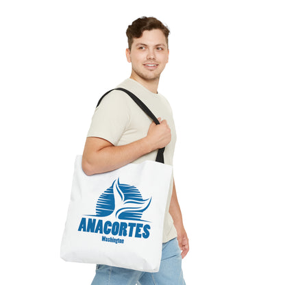 ANACORTES WHALE TAIL Tote Bag