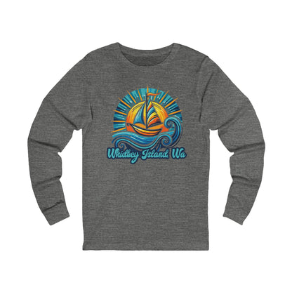 WHIDBEY ISLAND WA  Celebrate  Unisex Jersey Long Sleeve Tee