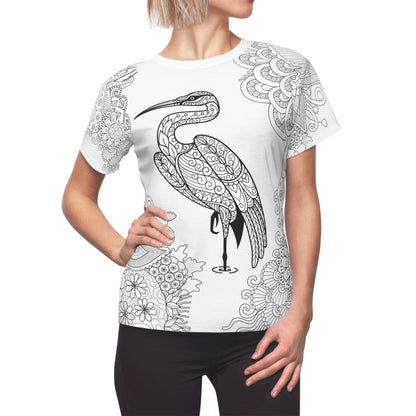 COLOR ME SHIRT! HERON