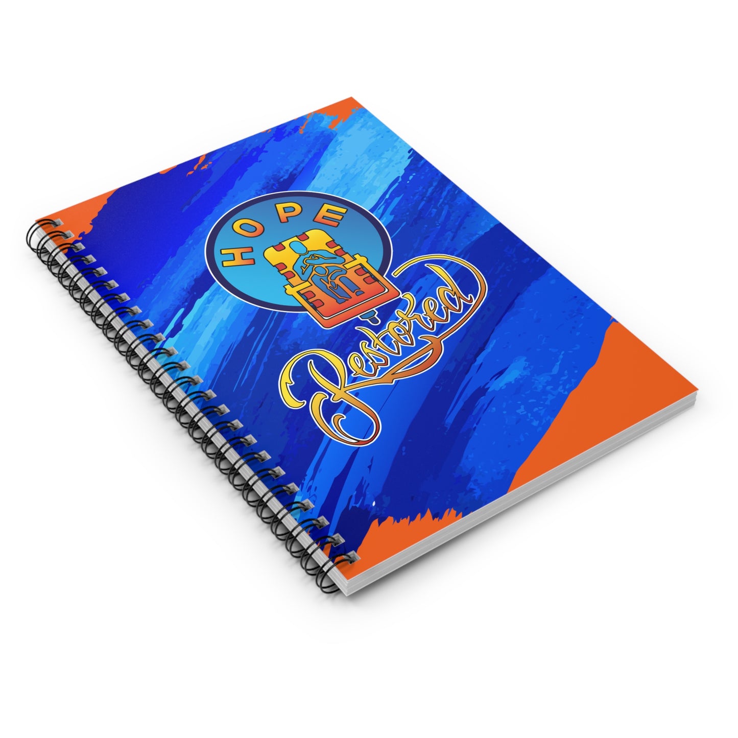 HOPE RESTORED Spiral Notebook - Ruled Line
