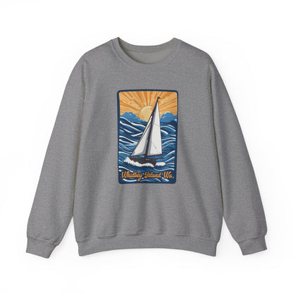 WHIDBEY ISLAND WA   Unisex Heavy Blend™ Crewneck Sweatshirt