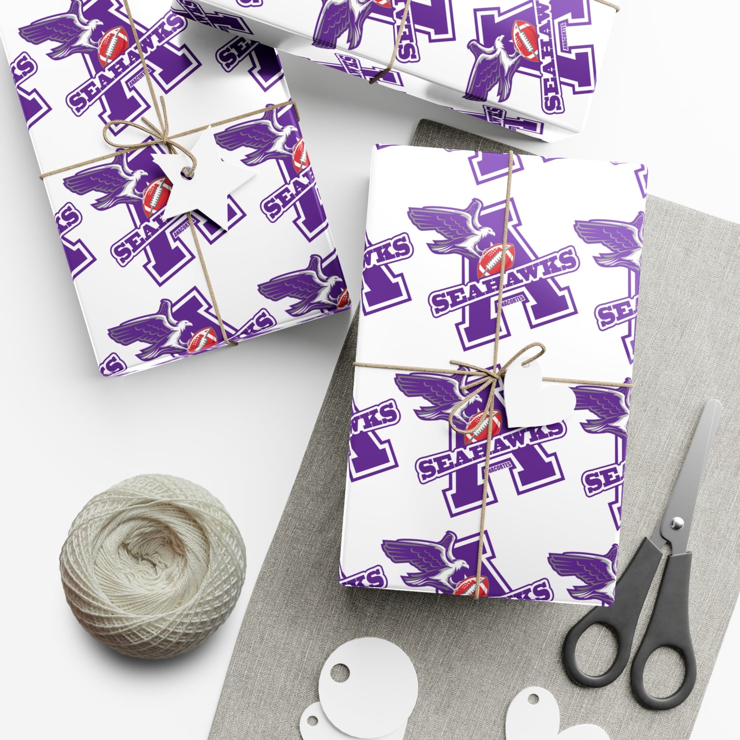 ANACORTES SEAHAWKS  Gift Wrap Papers