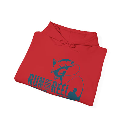 Copy of RUN YOUR REEL - 5 Unisex Heavy Blend™ Hooded Sweatshirt