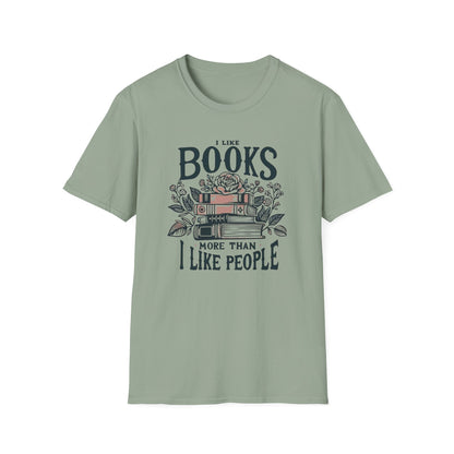 I LIKE BOOKS ... Unisex Softstyle T-Shirt