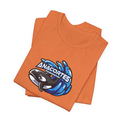 ANACORTES ORCA MASCOT Unisex Jersey Short Sleeve Tee