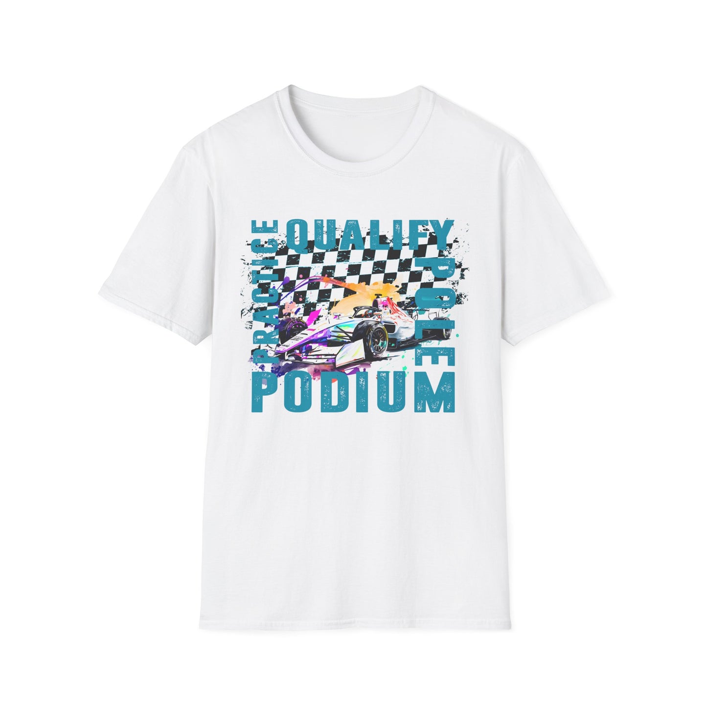 RACE DAY F1 Unisex Softstyle T-Shirt