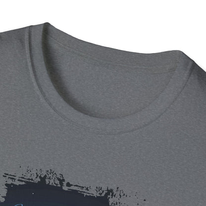 Whidbey Island Moon Night Unisex Softstyle T-Shirt