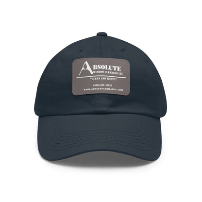 ABSOLUTE WINDOW Hat with Leather Patch