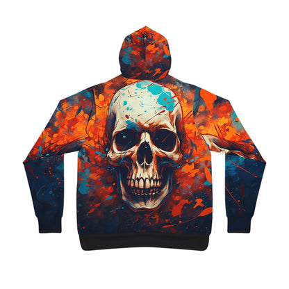 Splatter Skull Hoodie