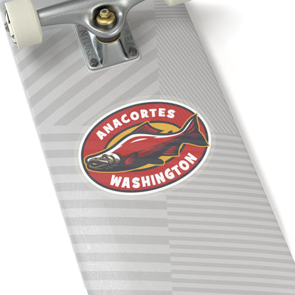 ANACORTES SALMON Sticker