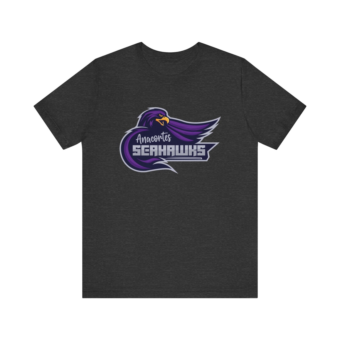 ANACORTES SEAHAWKS swoosh2  Unisex Jersey Short Sleeve Tee