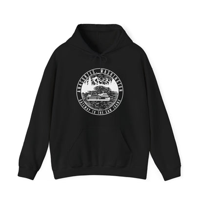 Anacortes Gateway Ferry  Unisex Heavy Blend™ Hooded Sweatshirt