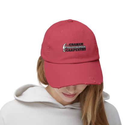 Graham Carpentry Unisex Distressed Cap