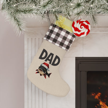 DAD FISH  Christmas Stocking