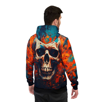 Splatter Skull Hoodie