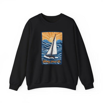 WHIDBEY ISLAND WA   Unisex Heavy Blend™ Crewneck Sweatshirt