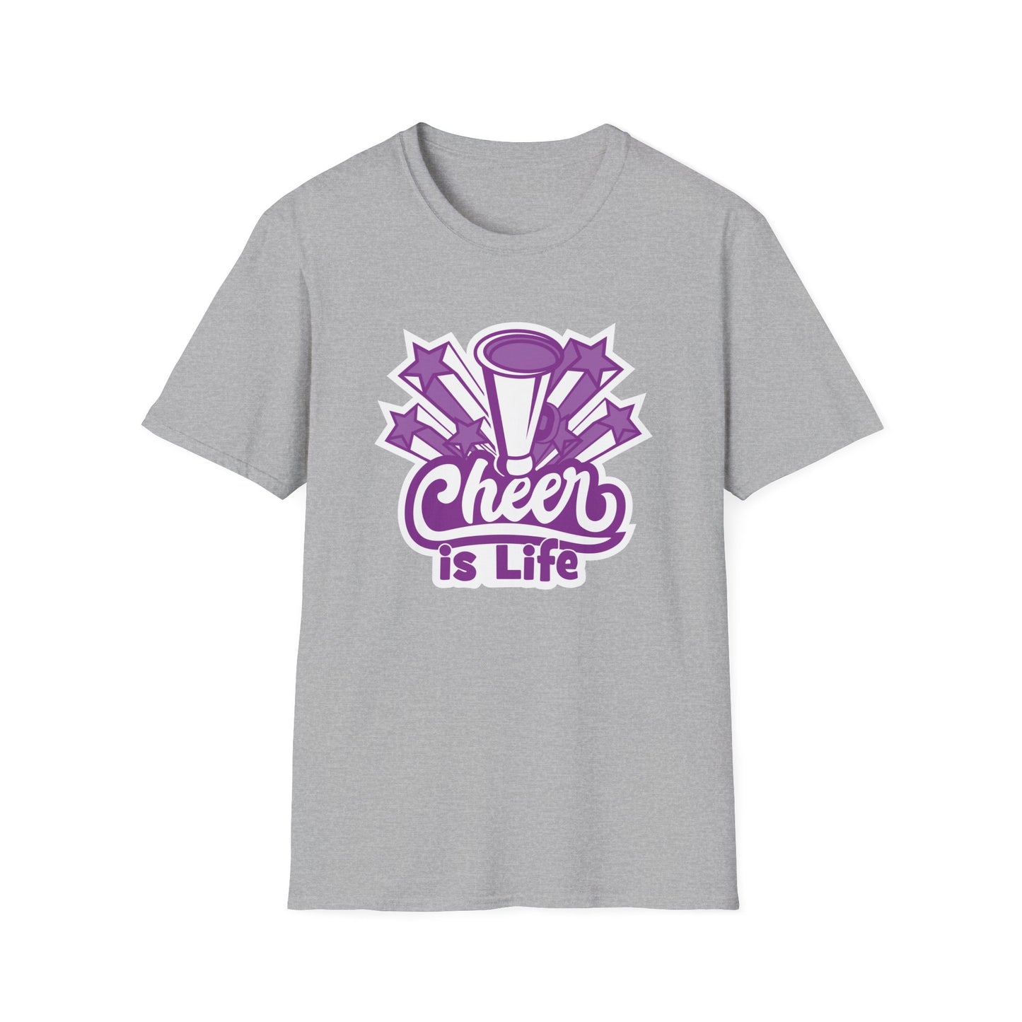 CHEER IS LIFE  Unisex Softstyle T-Shirt