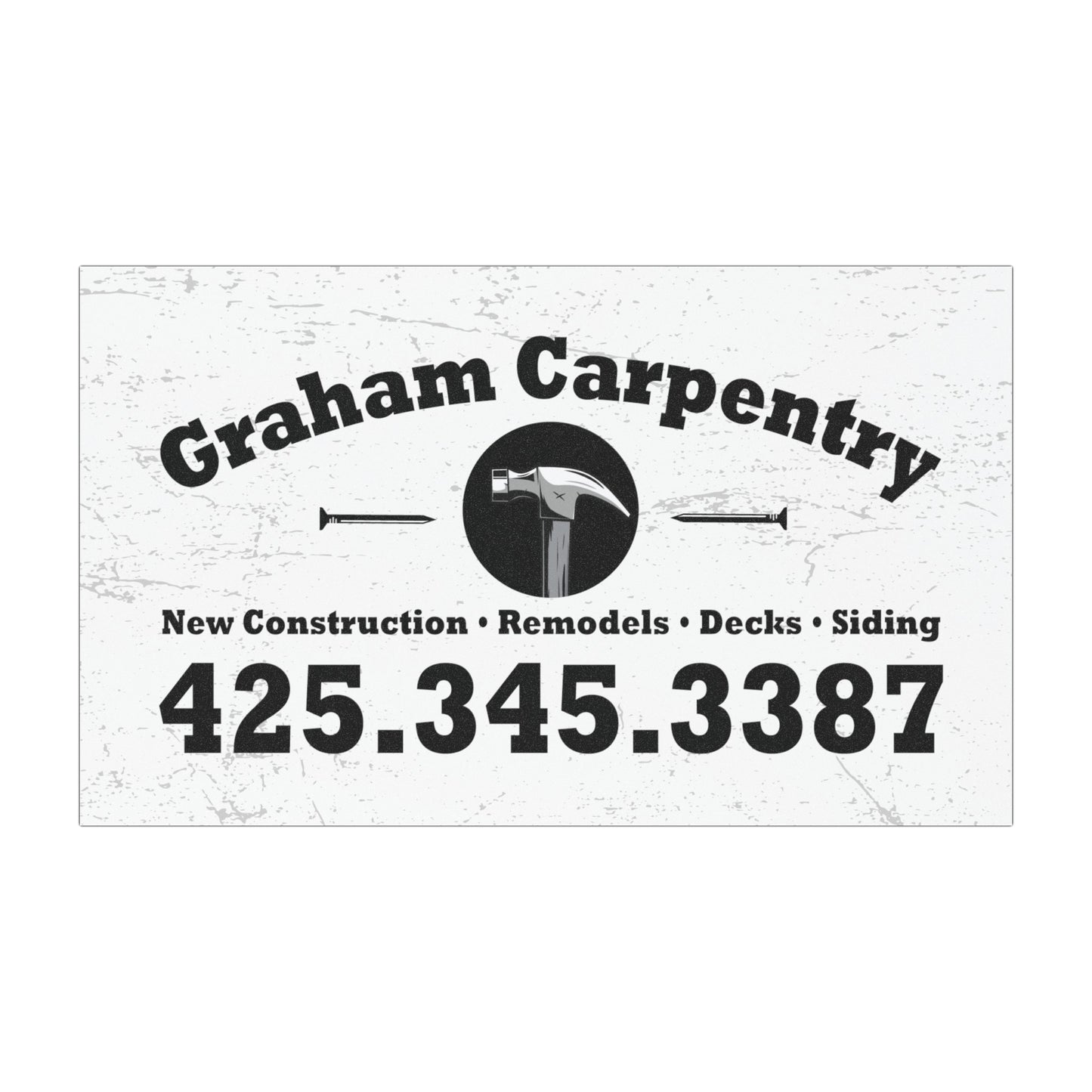 Graham Carpentry SMALL Car Magnets