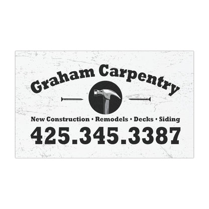 Graham Carpentry SMALL Car Magnets