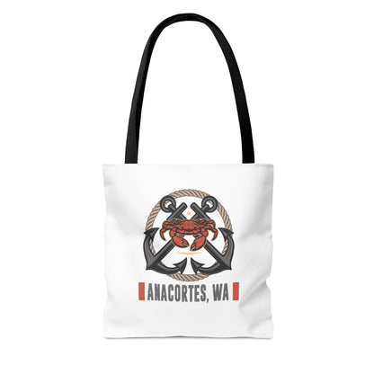 Anacortes Crab Tote Bag